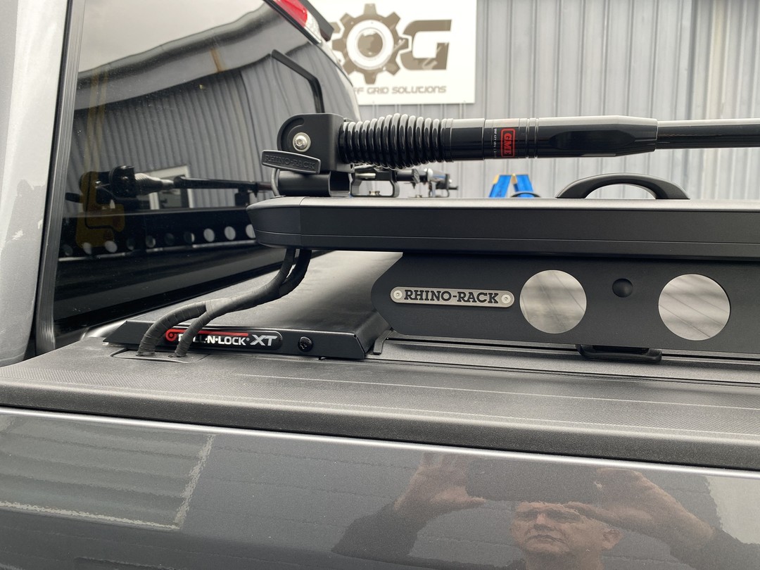 MSA new Ford F250 getting the works. Redarc batteries installed in the tray with custom switch panel.